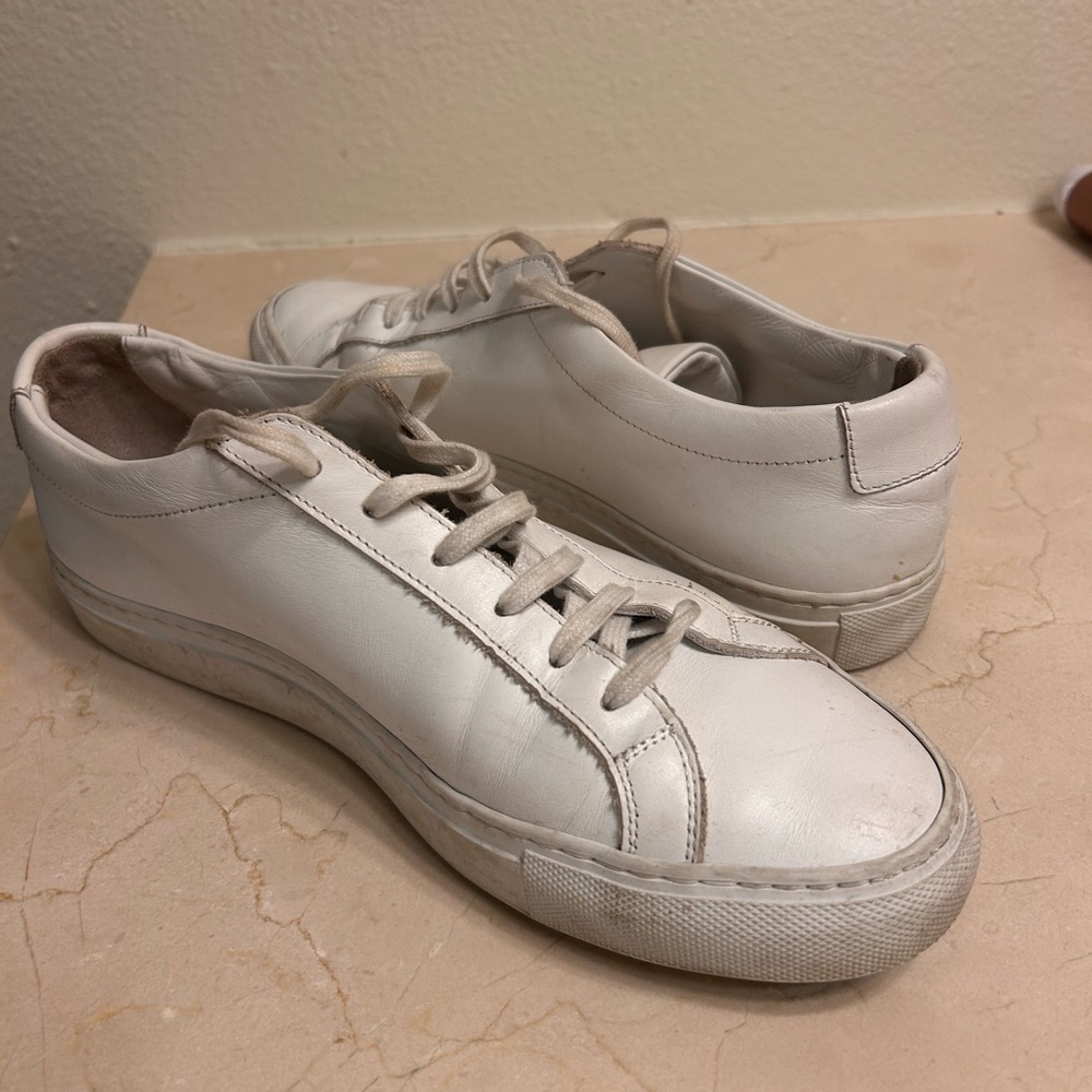 Common Projects White Leather Sneakers - worn a few time